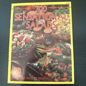 Sensational Salads Recipe Cookbook By Linda Hollace Berry 1982 Vintage Paperback